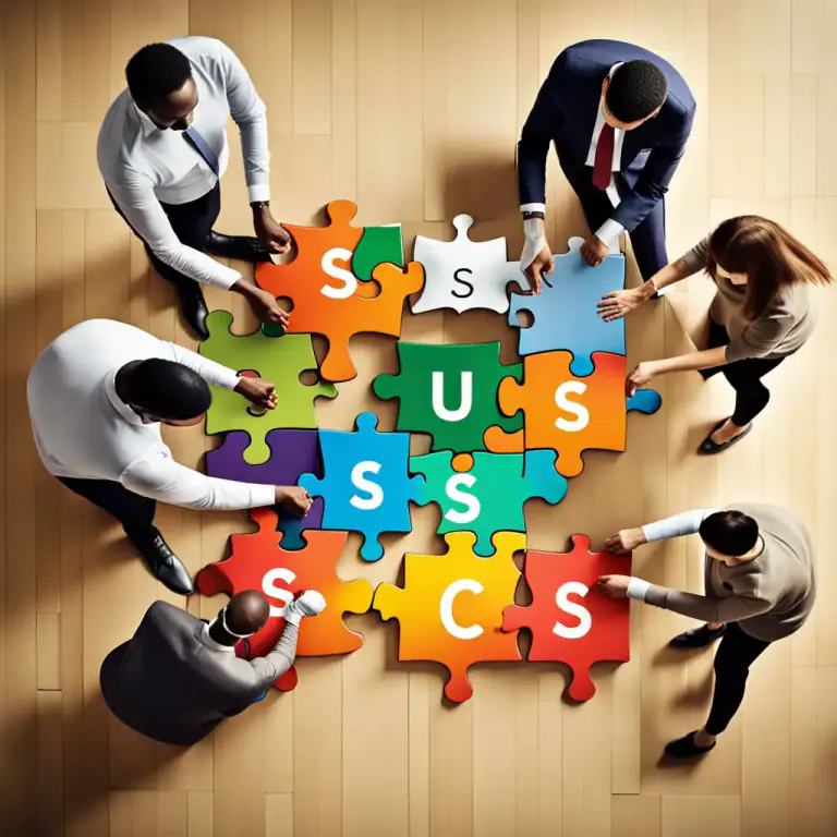 Visual representation of "pivot on" - to depend for success on someone or something