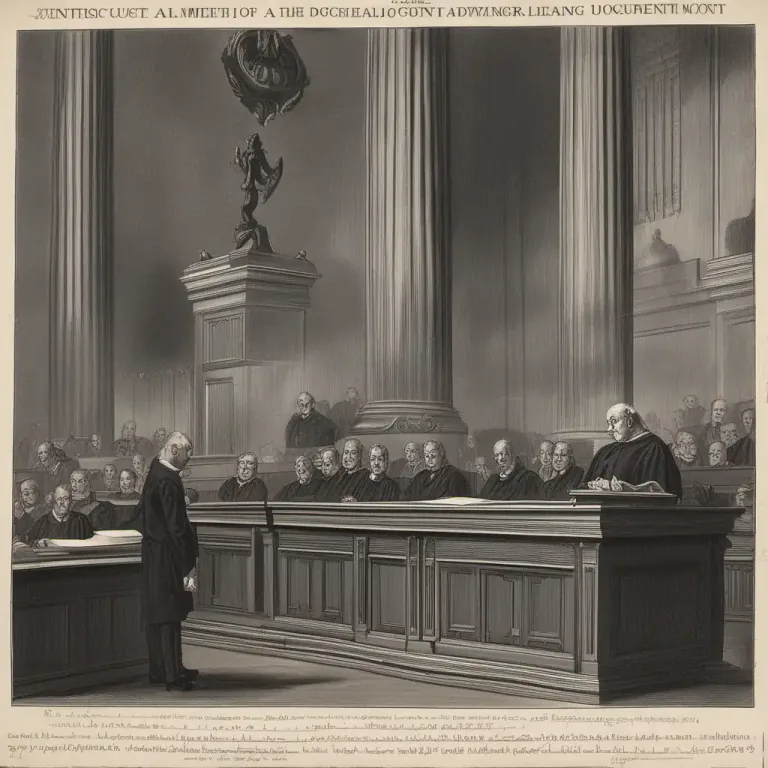 Visual representation of "clerk" - A person who is a parliament or court official