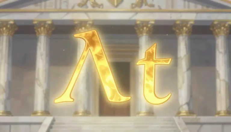 Visual representation of "lambda" - The eleventh letter of the Greek alphabet (Λ, λ)