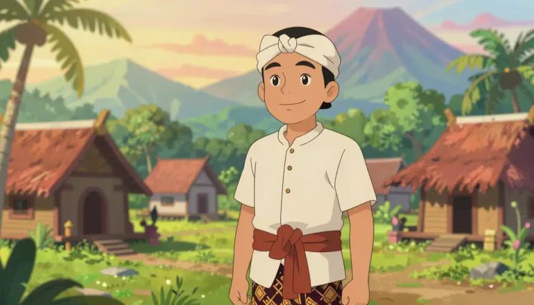 Visual representation of "javanese" - A person from the Indonesian island of Java.