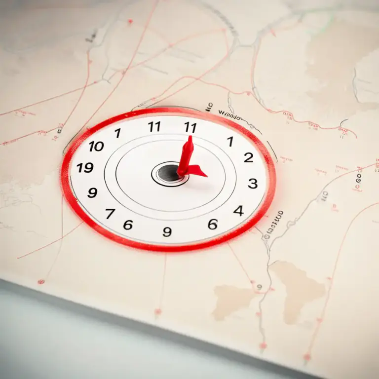 Visual representation of "close at hand" - Near in time or space