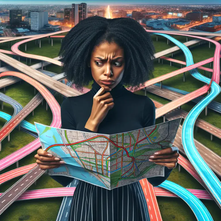 Visual representation of "doubt" - To have no confidence or belief in someone or something