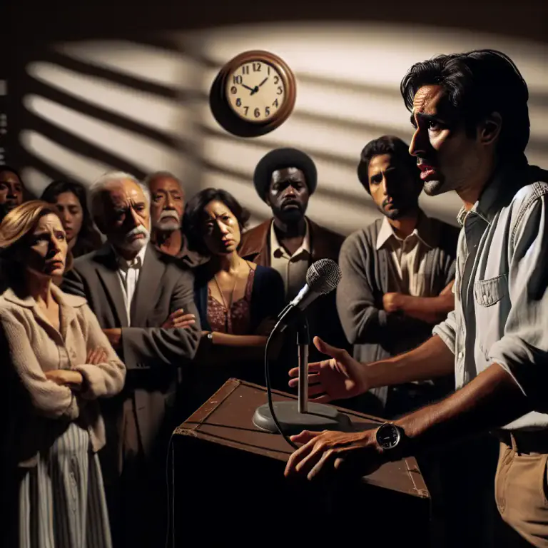 Visual representation of "urgency" - The quality of expressing a strong, often anxious desire or interest
