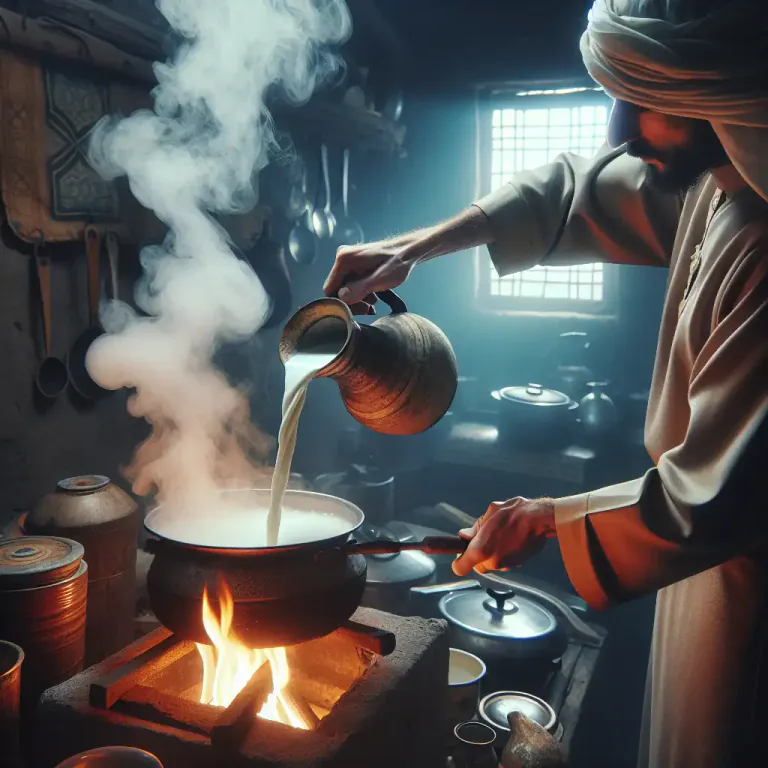 Visual representation of "scald" - To expose to a high temperature briefly, often as a method of cooking or preparing food