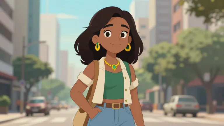 Visual representation of "brazilian" - A person from the country of Brazil