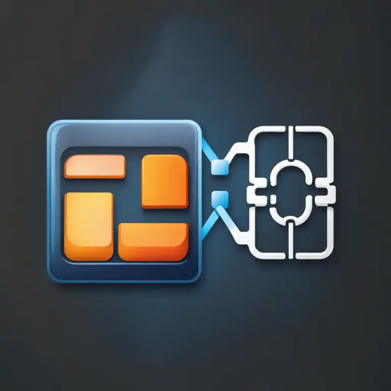 Visual representation of "depend" - In computing, when a software or hardware relies on another to function.