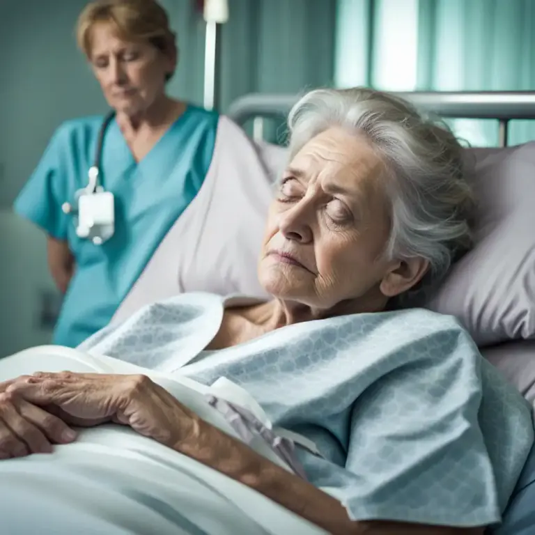 Visual representation of "succumb" - To die or suffer badly from an illness