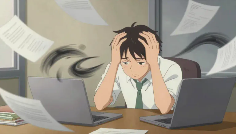 Visual representation of "stress" - A state of mental or emotional strain or tension from difficult situations