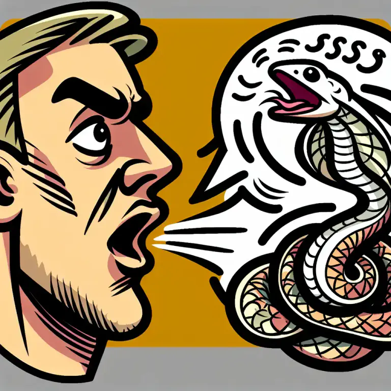 Visual representation of "sibilant" - A speech sound that is hissing, like 's' or 'sh'.