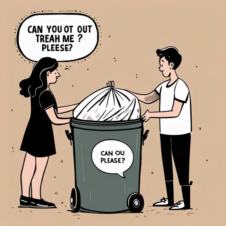 Visual representation of "take out" - To remove something from where it is kept