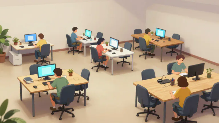 Visual representation of "colocation" - The situation or appearance of two or more items placed close together in a specific arrangement.