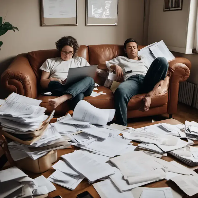 Visual representation of "sit about" - To spend time in a lazy way doing very little or nothing