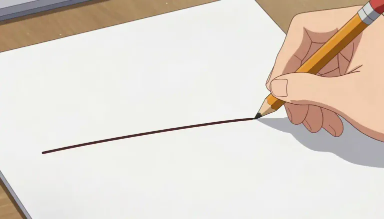 Visual representation of "straight" - Not having curves, bends, or angles