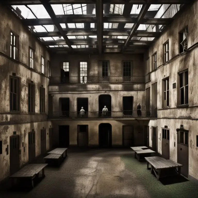 Visual representation of "madhouse" - A psychiatric hospital