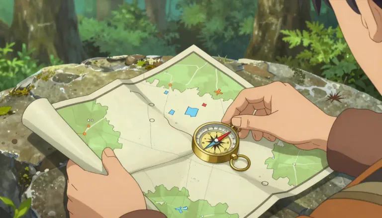 Visual representation of "orient" - To arrange or position something in a certain direction