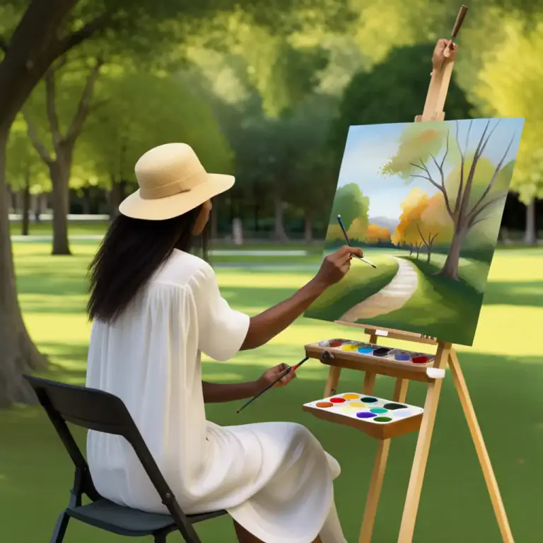 Visual representation of "a walk in the park" - A task that is enjoyable and simple to complete