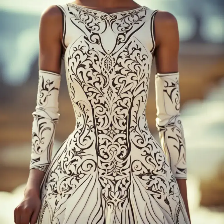 Visual representation of "style" - A specific form of design or appearance