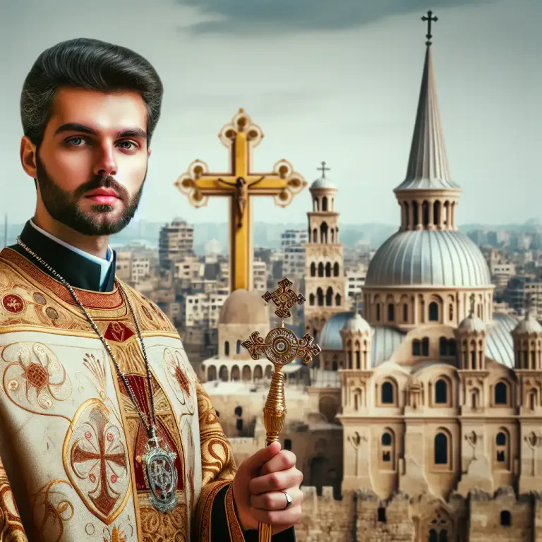 Visual representation of "pope" - The title for the Coptic Orthodox patriarch of Alexandria