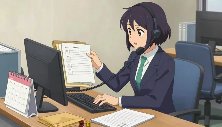 Visual representation of "secretary" - A person who is in charge of the records, correspondence, minutes of meetings, and related affairs of an organization, company, association, etc.