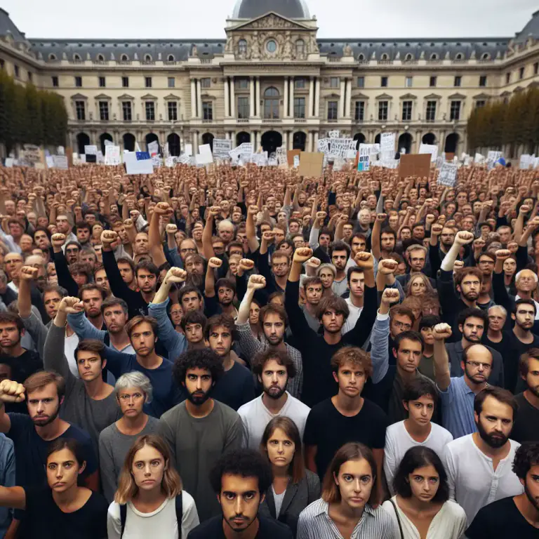 Visual representation of "populism" - A form of politics or social movement driven by the discontent of the masses against the bigger political bodies and bureaucrats