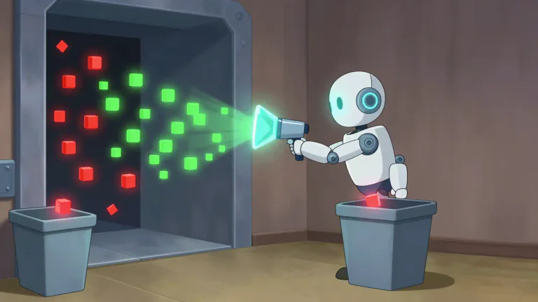 Visual representation of "validator" - A program or tool that checks and confirms the correctness of data or information.