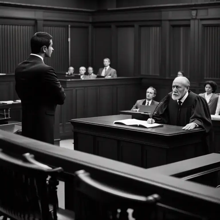 Visual representation of "examination" - In law, a formal questioning of a witness or accused person