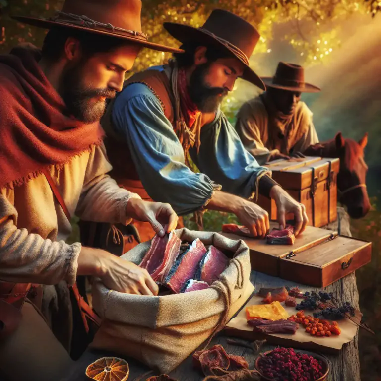 Visual representation of "pemmican" - A high-energy food, often used by explorers, made from lean meat, fat, and sometimes fruit.
