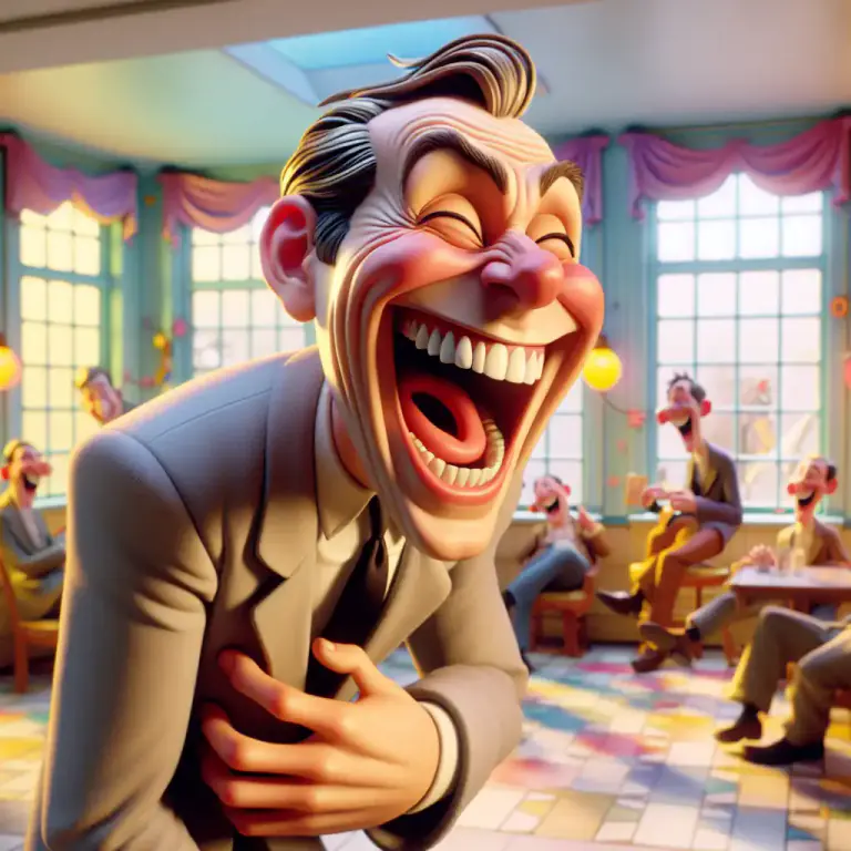Visual representation of "cartoonish" - Not serious or too silly, in a way that is like a cartoon.