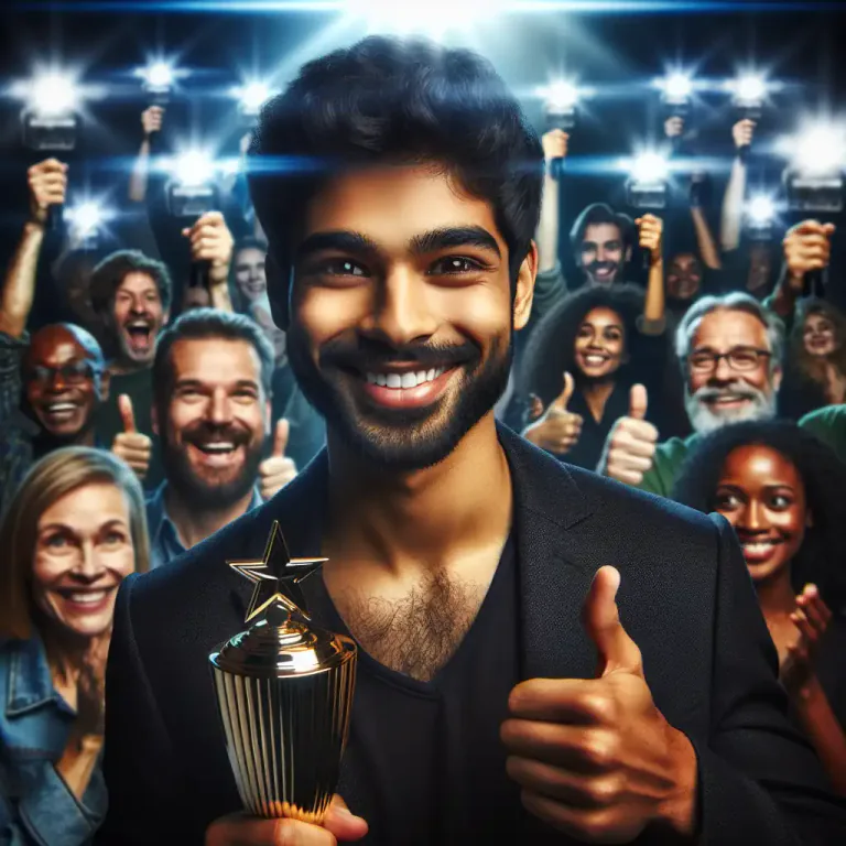 Visual representation of "marketability" - The ability or appeal of a person (such as an artist or athlete) to be popular or make money.