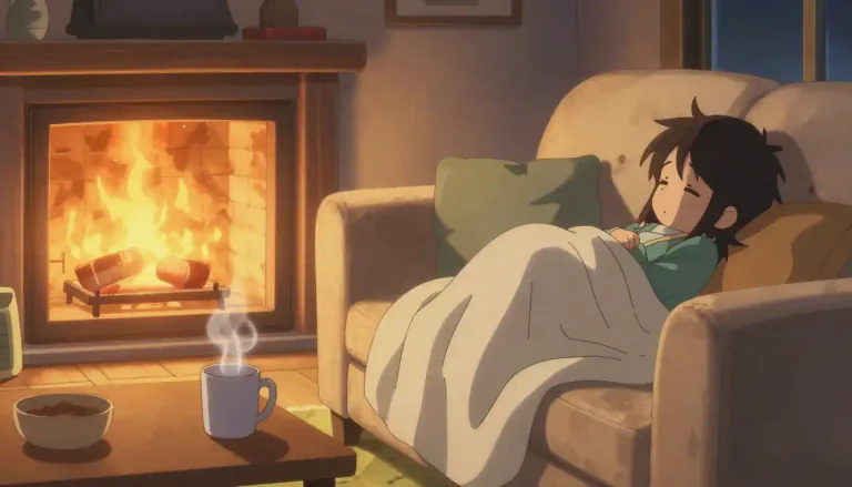 Visual representation of "cosy" - Comfortable and warm, making you feel relaxed