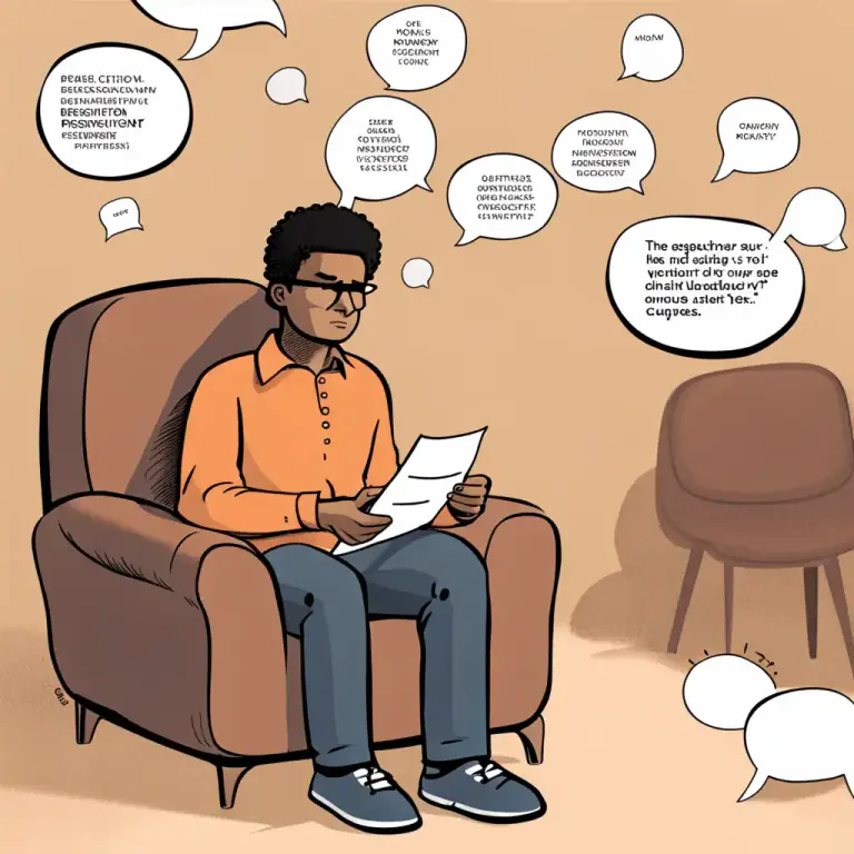 Visual representation of "think through" - To consider something carefully, especially by pondering over every aspect and consequence before making a decision