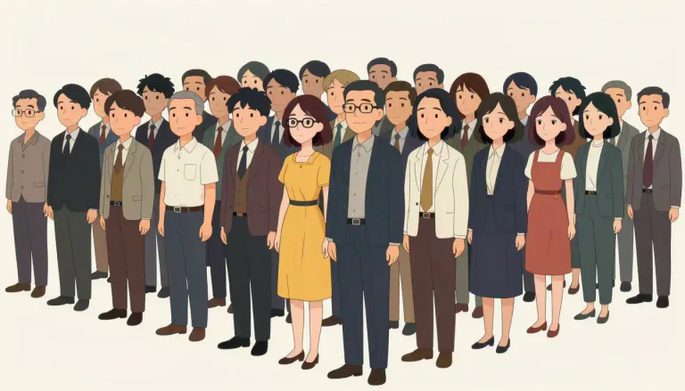 Visual representation of "homogeneity" - The quality of being similar or the same