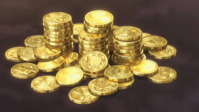 Visual representation of "gold" - A yellow precious metal used for making valuable objects and money