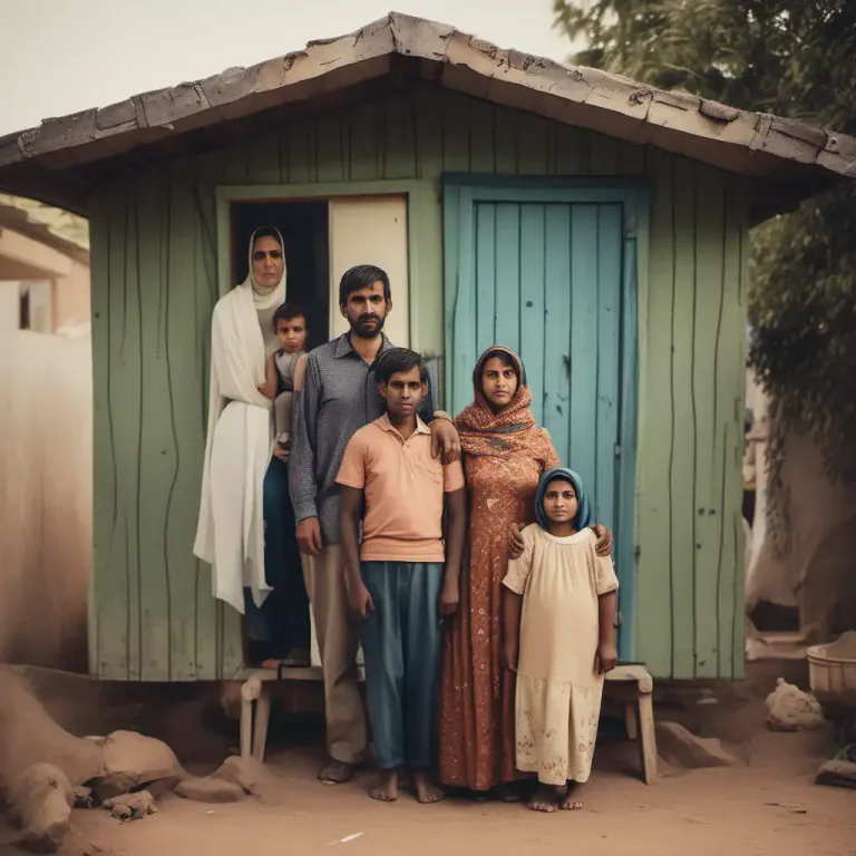Visual representation of "lower class" - Referring to or suitable for people who belong to a lower social class
