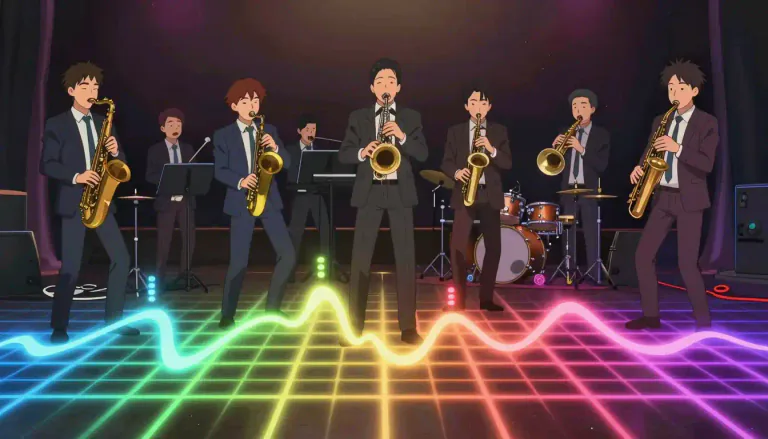 Visual representation of "syncopation" - Syncopation is a rhythm in music where normally unaccented beats are stressed instead.