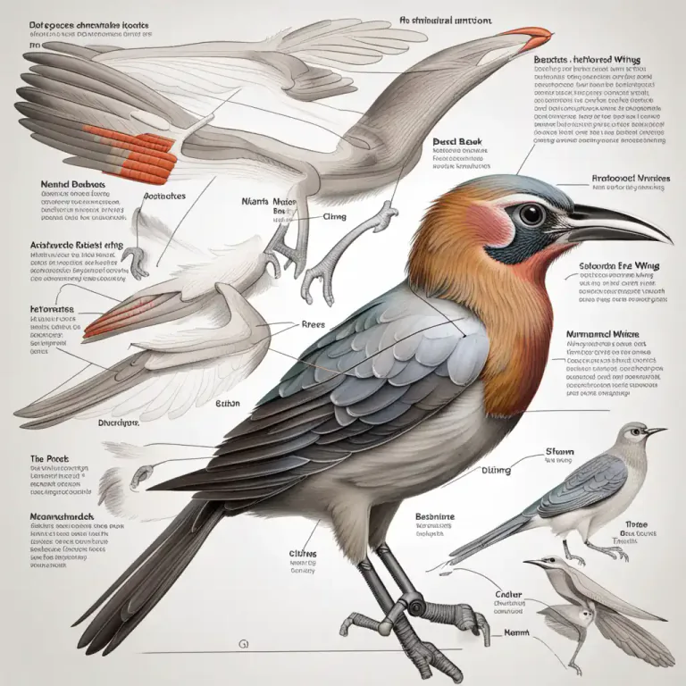 Visual representation of "avian" - of or pertaining to birds