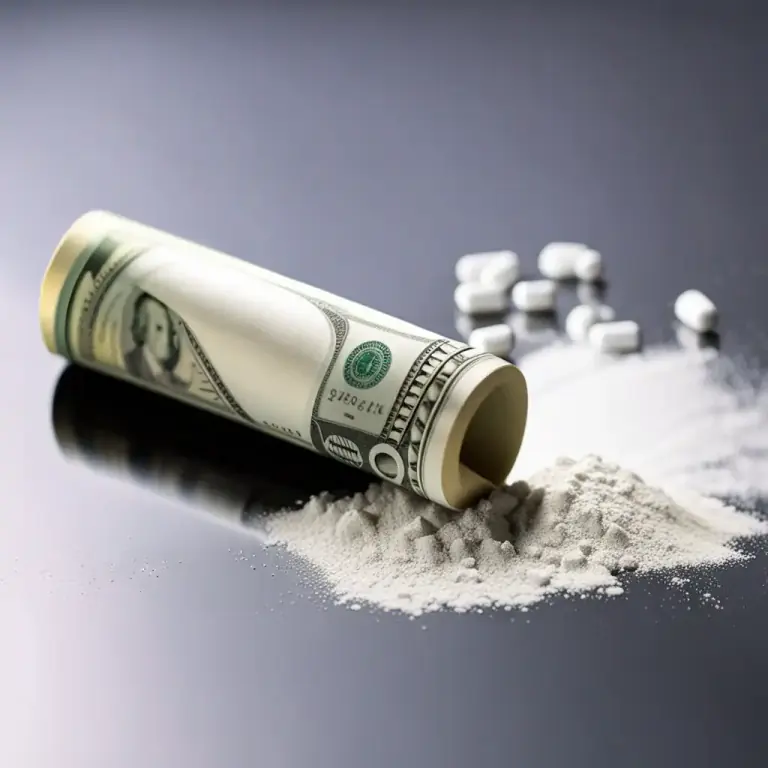 Visual representation of "snort" - A quantity of a powdered drug to be inhaled