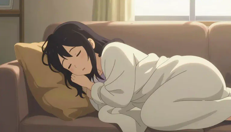 Visual representation of "nap" - A short sleep during the day