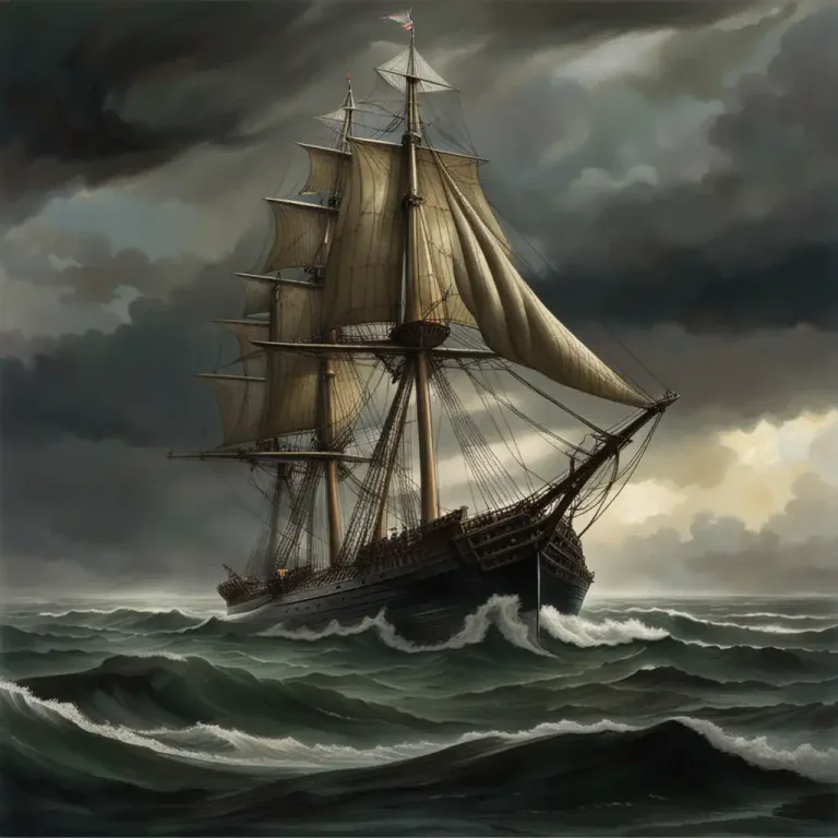 Visual representation of "sloop" - A warship with a single gun deck
