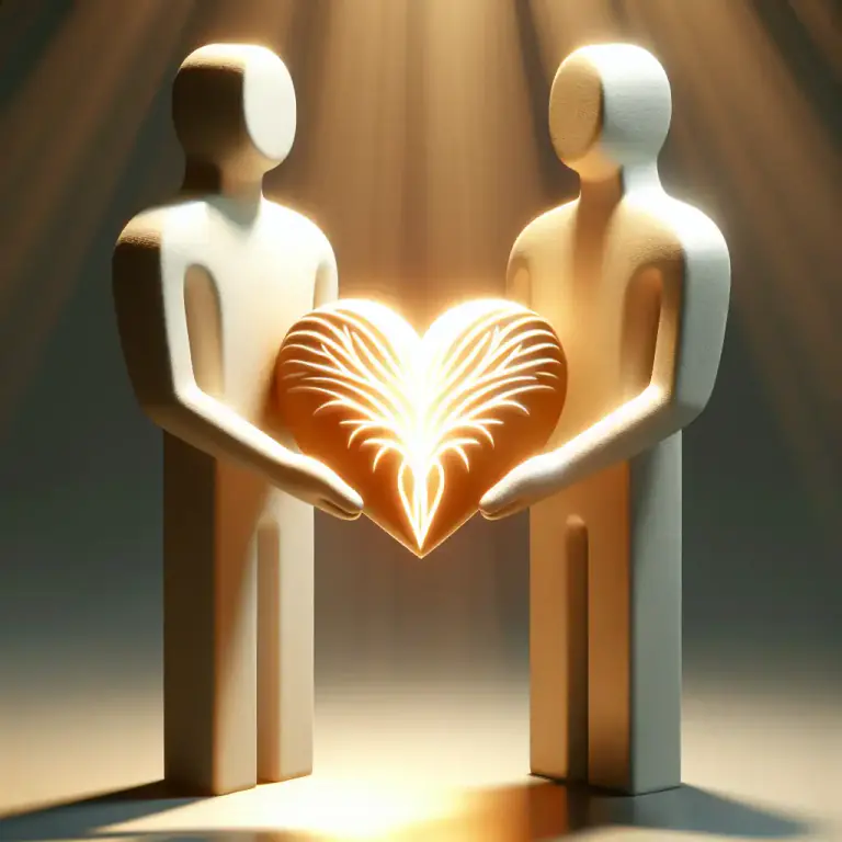 Visual representation of "faith" - Loyalty or fidelity to a cause, person, or idea