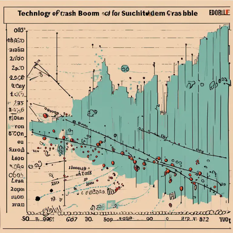 Visual representation of "bust" - a time when an activity that involves taking risks ends or fails suddenly