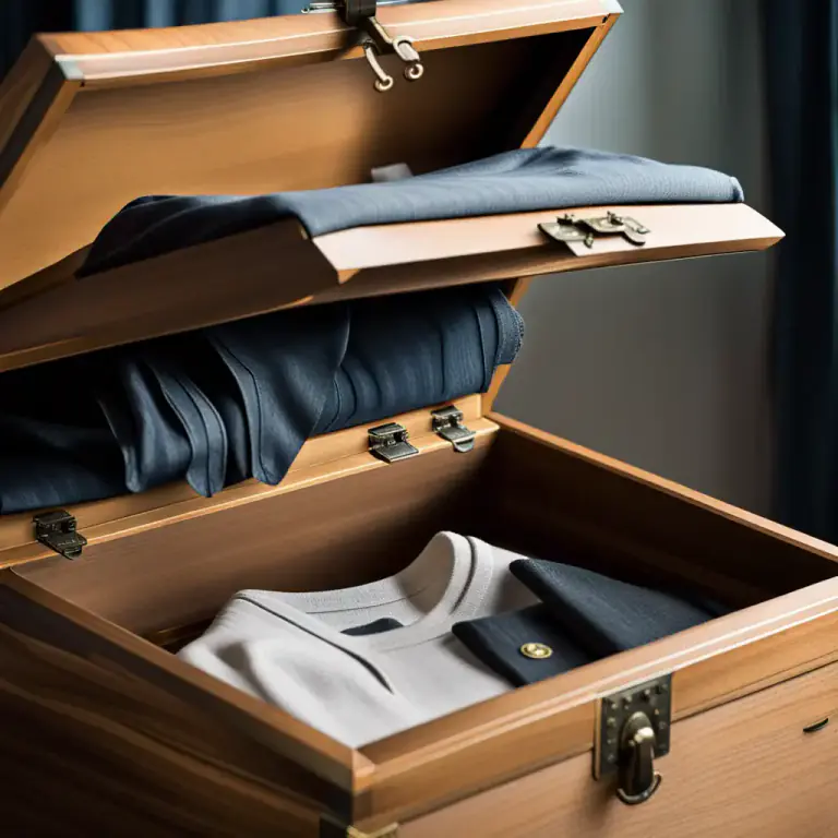 Visual representation of "chest" - A large strong box, typically made of wood and used for storage or shipping