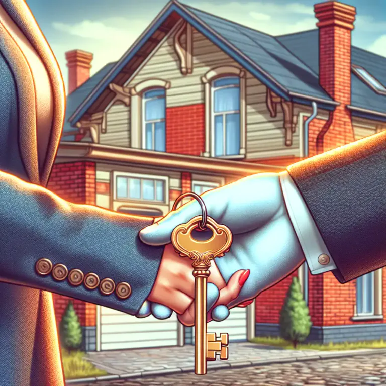 Visual representation of "conveyance" - The legal process of transferring property from one owner to another