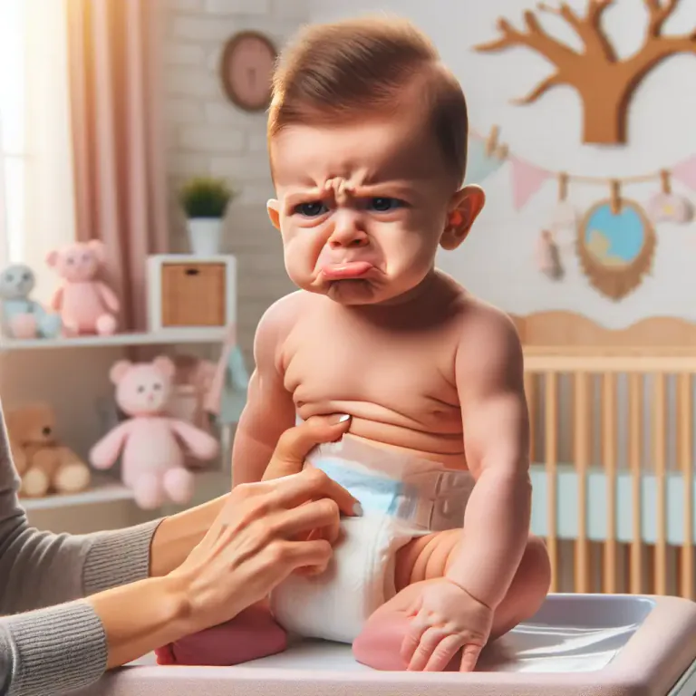 Visual representation of "fussiness" - In babies, a state of being discontented or irritable, especially for unknown or trivial reasons.
