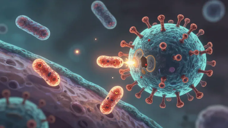 Visual representation of "pathogen" - A bacterium, virus, or other microorganism that can cause disease in another living organism.