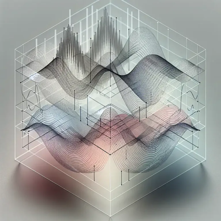 Visual representation of "convolution" - An operation in mathematics that expresses how the shape of one function is modified by another