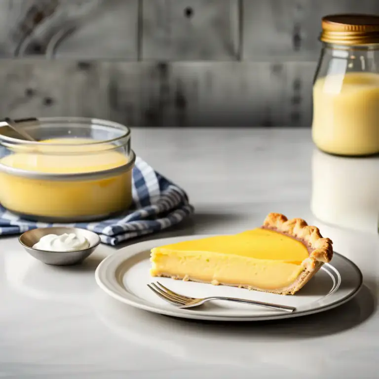 Visual representation of "custard" - A dessert or sweet dish made to resemble custard.