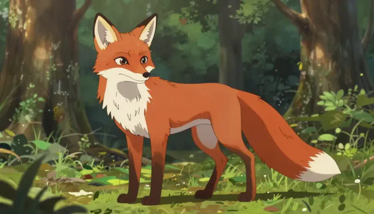 Visual representation of "vixen" - A female fox.