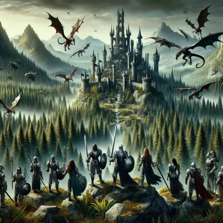 Visual representation of "fantasia" - An often extravagant and capricious mental construct or creation.