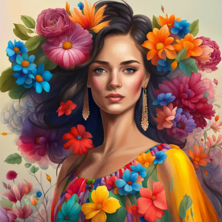Visual representation of "gay" - Bright and colorful